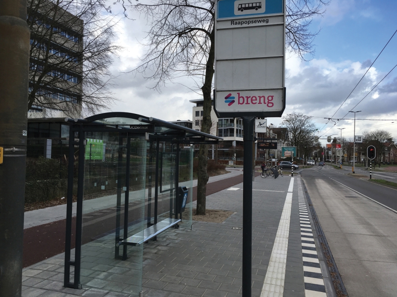 Arrêt de bus Raapopseweg Arnhem Pays-Bas