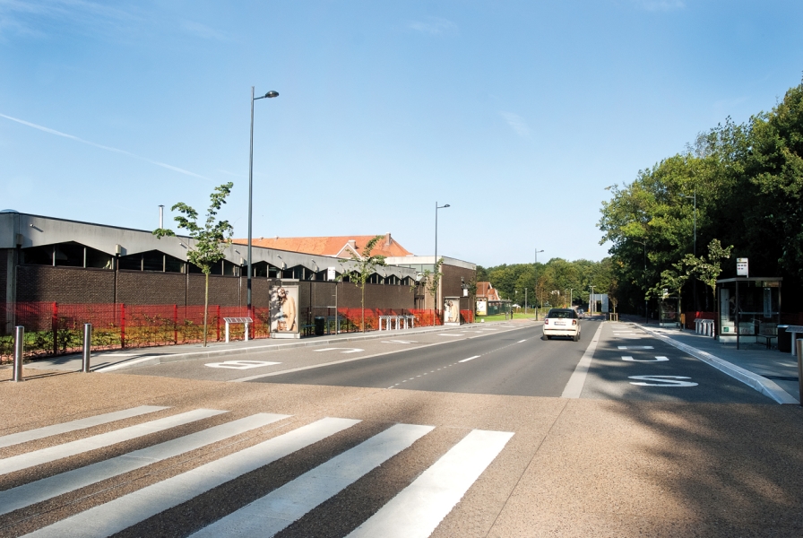 Abords d'école Bret Genk