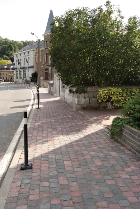 Trottoirs Quai de l'Ourthe