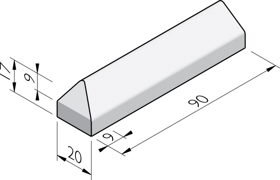 Stootbanden 20x17