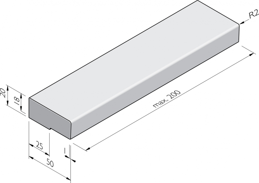 ZVB traptreden 49/50x18/20