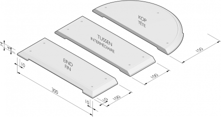 Îlots directionnels 300