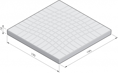 Dalle de plancher Smoothwave Crossing