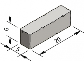 Rustico format waal 20x5